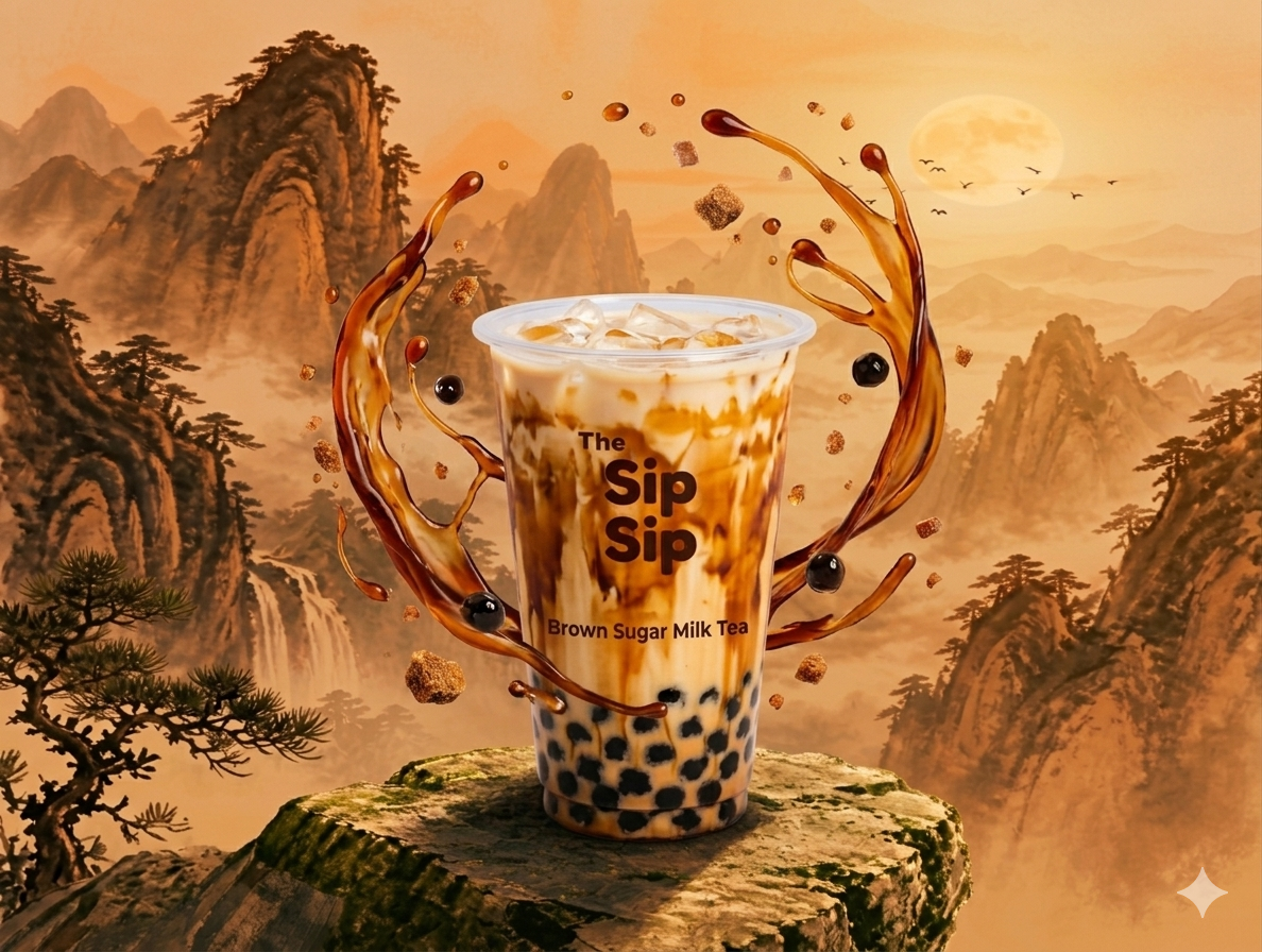 The Sip Sip Tea Brown Sugar Milk Tea